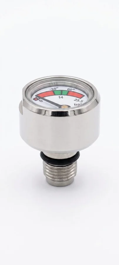 PRESSURE GAUGE FOR FIRE EXTINUISHERS