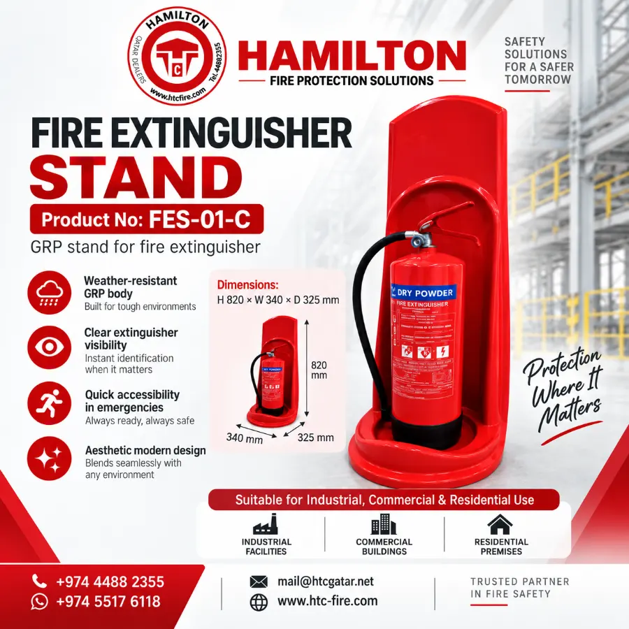 GRP - FIRE EXTINGUISHER  STAND -  FES-01-C