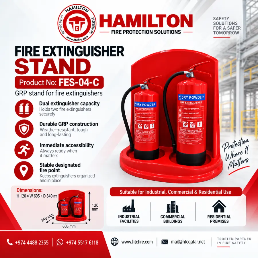 GRP-FIRE EXTINGUISHER STAND - FES-04-C