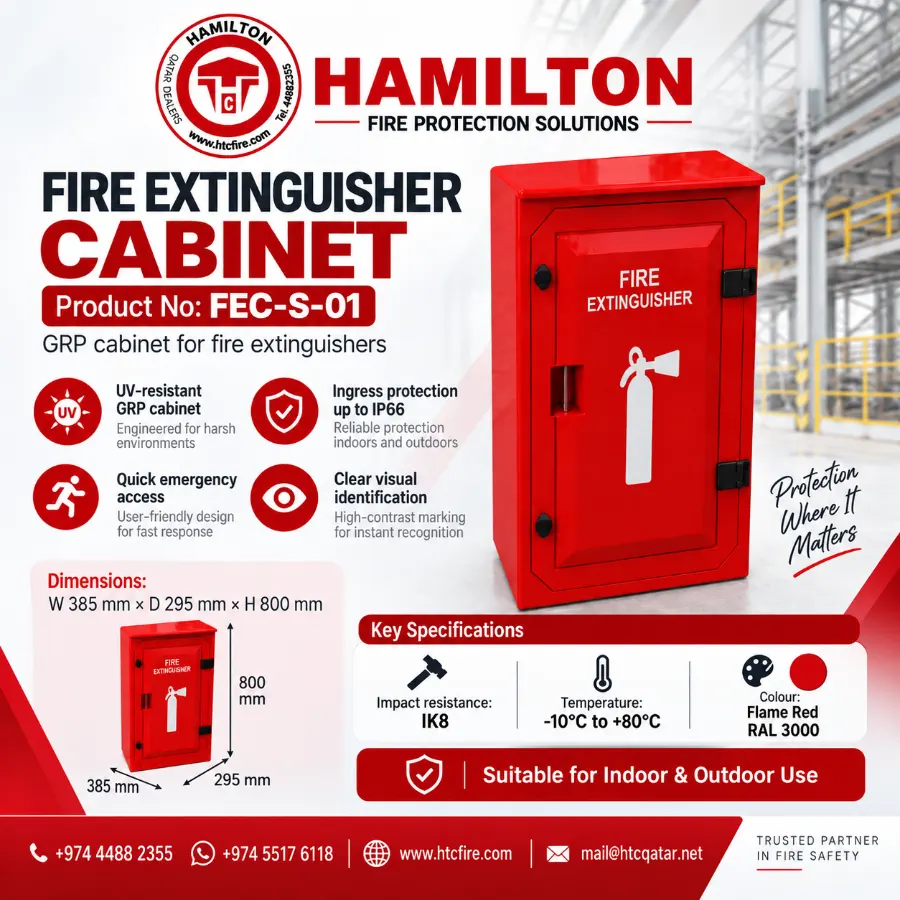 GRP- FIRE EXTINGUISHER CABINET - FEC-S-01