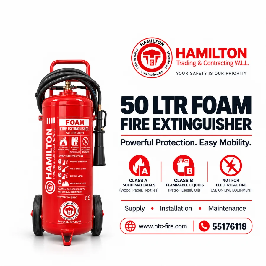 50 LTR FOAM FIRE EXTINGUISHER