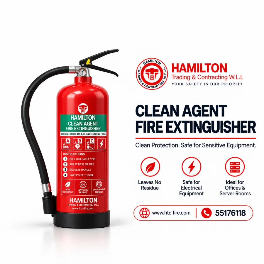 Clean Agent Fire Extinguisher