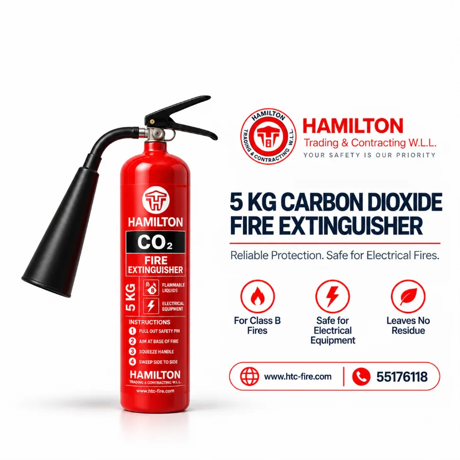 CO2  FIRE EXTINGUISHER 5 KG
